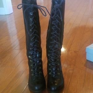 Rocket Dog knee high Boot